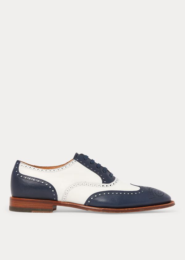 Ralph Lauren Starla Calfskin Oxford Sko Dame Danmark (CNGAM4871)